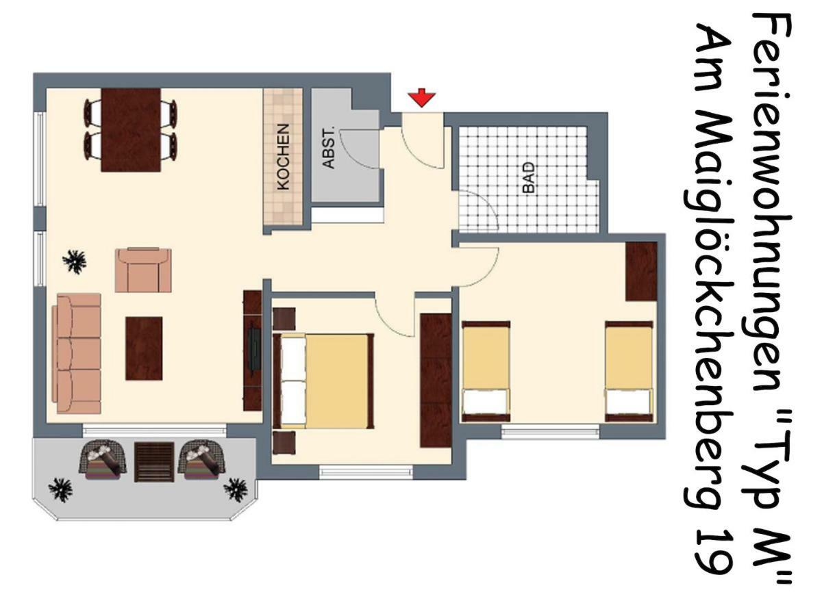 Am Maigloeckchenberg 19 Apartment Karlshagen ภายนอก รูปภาพ